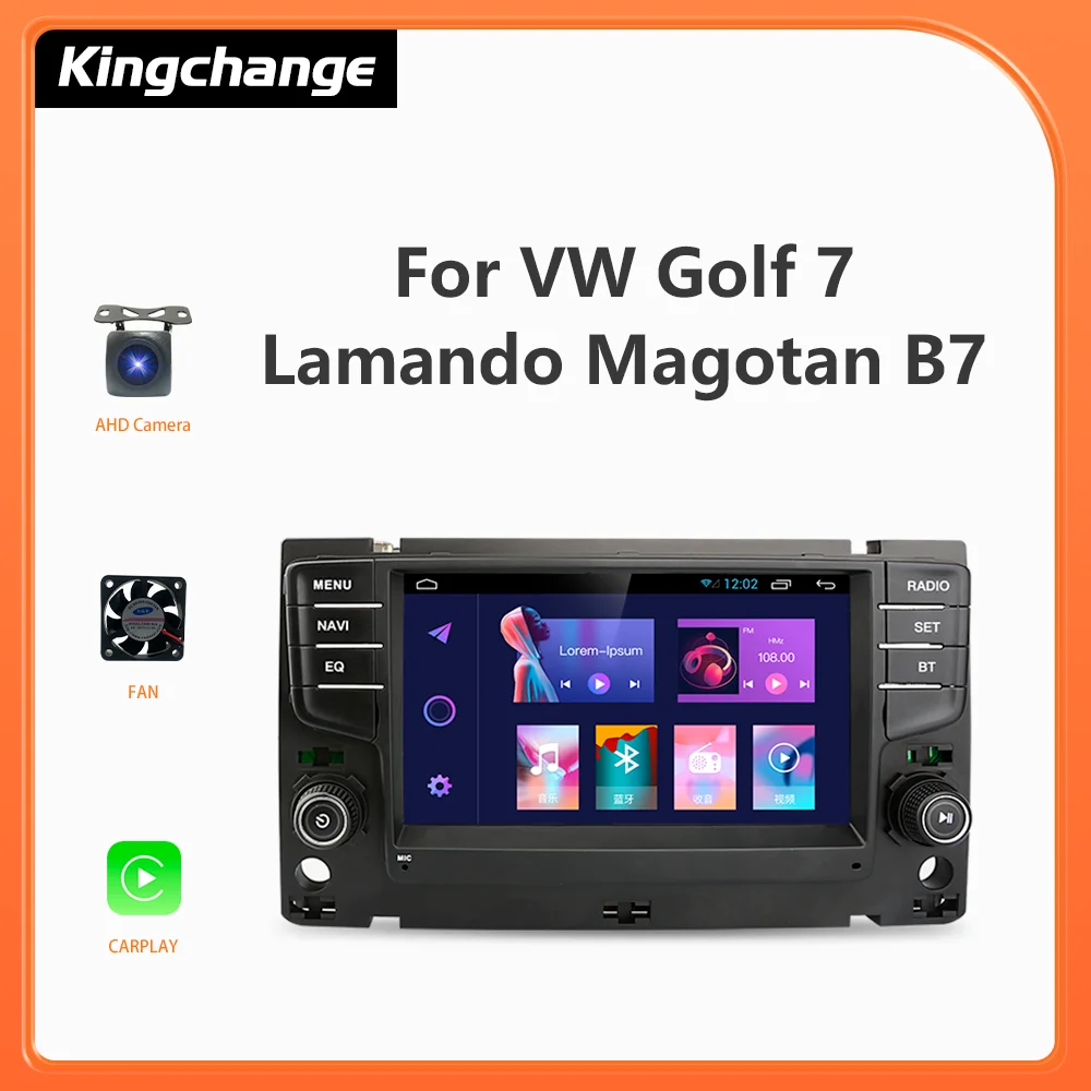Kingchange Android для VW / Volkswagen Golf 7 Lamando Magotan B7 2017-2019 Carplay Автомагнитола мультимедийный GPS плеер стерео
Kingchange Android для VW / Volkswagen Golf 7 Lamando Magotan B7 2017-2019 Carplay Автомагнитола мультимедийный GPS плеер стерео