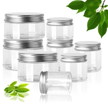 10Pcs Clear Storage Jars Containers Screw On Lids 30-150ml For Beauty Products Kitchen Makeup Balm Dry Food Snacks Sample Boxes
10Pcs Clear Storage Jars Containers Screw On Lids 30-150ml For Beauty Products Kitchen Makeup Balm Dry Food Snacks Sample Boxes