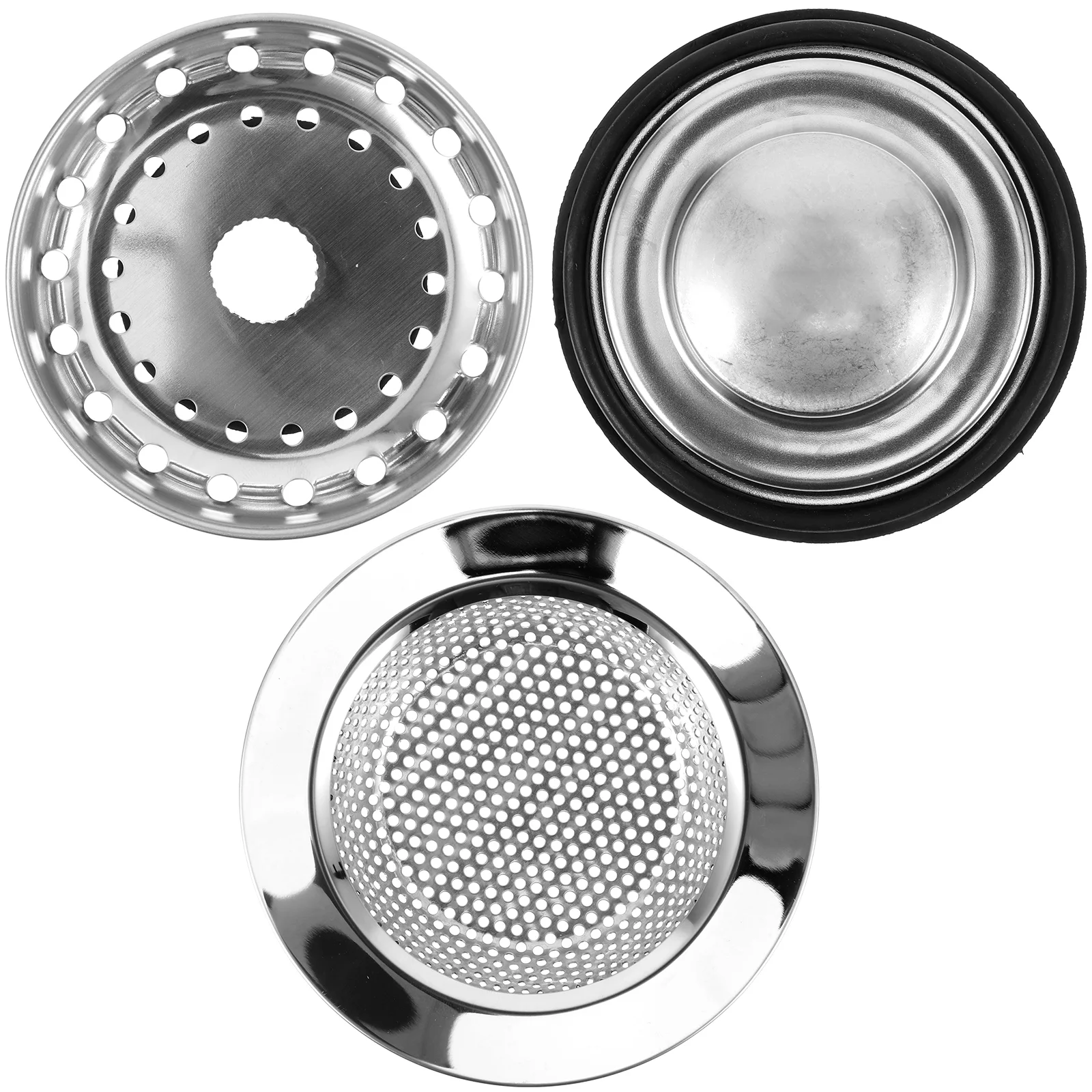 Sink Filter Stainless Steel Strainers Drain With Handle Garbage Disposer Stopper
Sink Filter Stainless Steel Strainers Drain With Handle Garbage Disposer Stopper