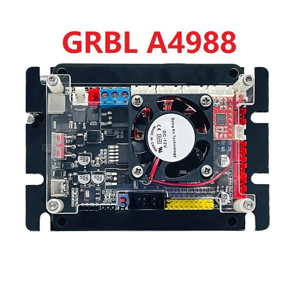 Powerful GRBL Controller Board 3 AX IS Driver Board for Engraving Machine Compatible with X/Y/Z Limit Switches
Powerful GRBL Controller Board 3 AX IS Driver Board for Engraving Machine Compatible with X/Y/Z Limit Switches