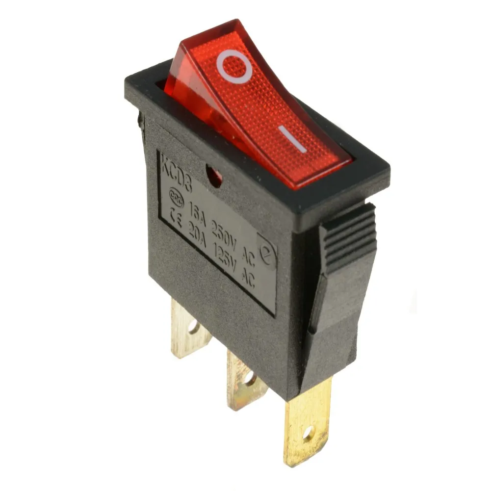 1pc Rocker Switch AC 16A 250V AC 20A 125V Red/yellow/blue/green/black 3 Pins 31mm*14mm*35mm ABS/plastic Durable
1pc Rocker Switch AC 16A 250V AC 20A 125V Red/yellow/blue/green/black 3 Pins 31mm*14mm*35mm ABS/plastic Durable