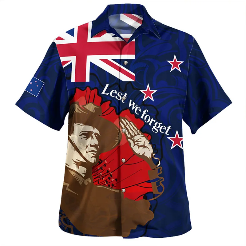 Harajuku Summer 3D New Zealand Maori Silver Fern Papua Flag Printed Shirts NZ AOTEAROA Graphic Short Shirts Fashion Clothing Top
Harajuku Summer 3D New Zealand Maori Silver Fern Papua Flag Printed Shirts NZ AOTEAROA Graphic Short Shirts Fashion Clothing Top