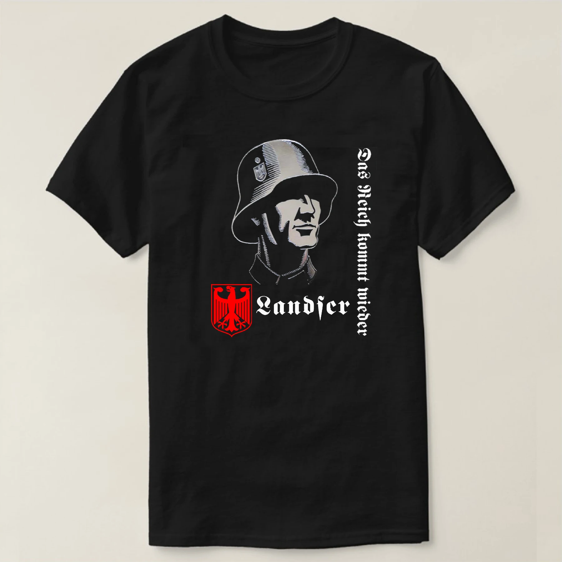 Deutsche Landser Das Reich Kommt Wieder Wehrmacht T Shirt. Short Sleeve 100% Cotton Casual T-shirts Loose Top Size S-3XL
Deutsche Landser Das Reich Kommt Wieder Wehrmacht T Shirt. Short Sleeve 100% Cotton Casual T-shirts Loose Top Size S-3XL