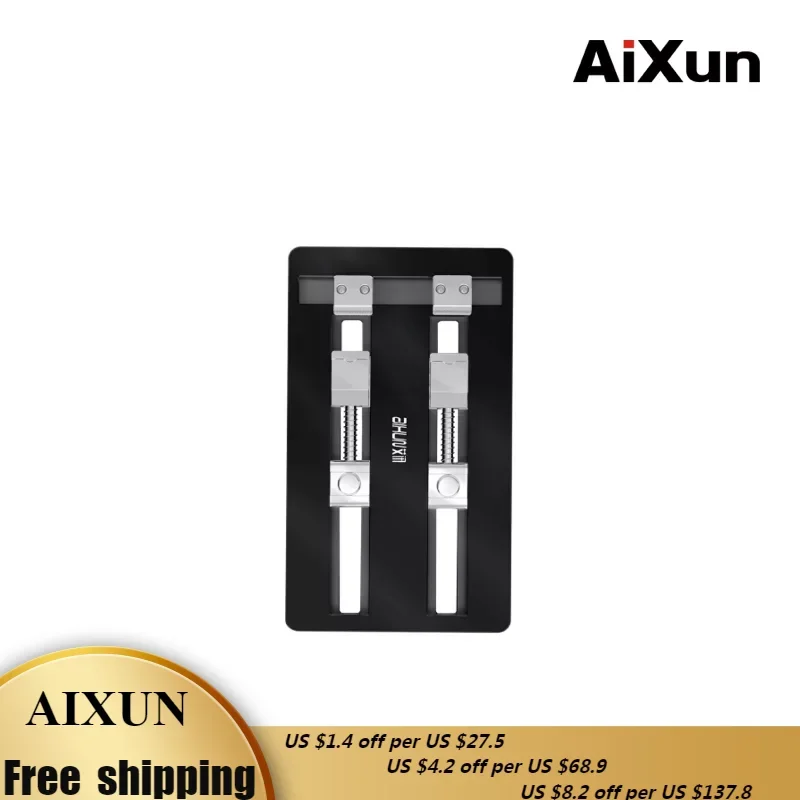 Инструмент для крепления экрана AIXUN FT12 iPhone Samsung, многофункциональное приспособление для ремонта материнской платы, удаление клея микросхемы IC
Инструмент для крепления экрана AIXUN FT12 iPhone Samsung, многофункциональное приспособление для ремонта материнской платы, удаление клея микросхемы IC