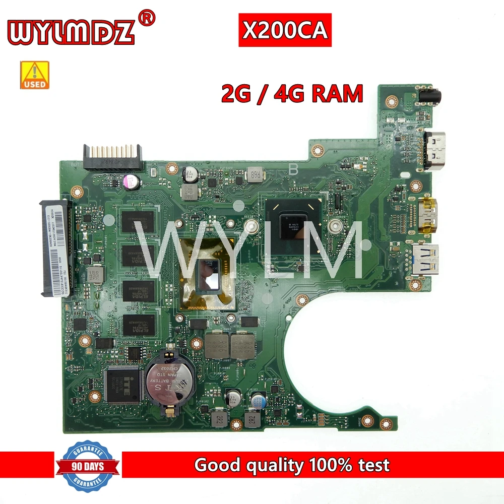 Материнская плата X200CA с 2G / 4G RAM 1007CPU Материнская плата Asus Vivobook F200CA X200CA X200C
Материнская плата X200CA с 2G / 4G RAM 1007CPU Материнская плата Asus Vivobook F200CA X200CA X200C
