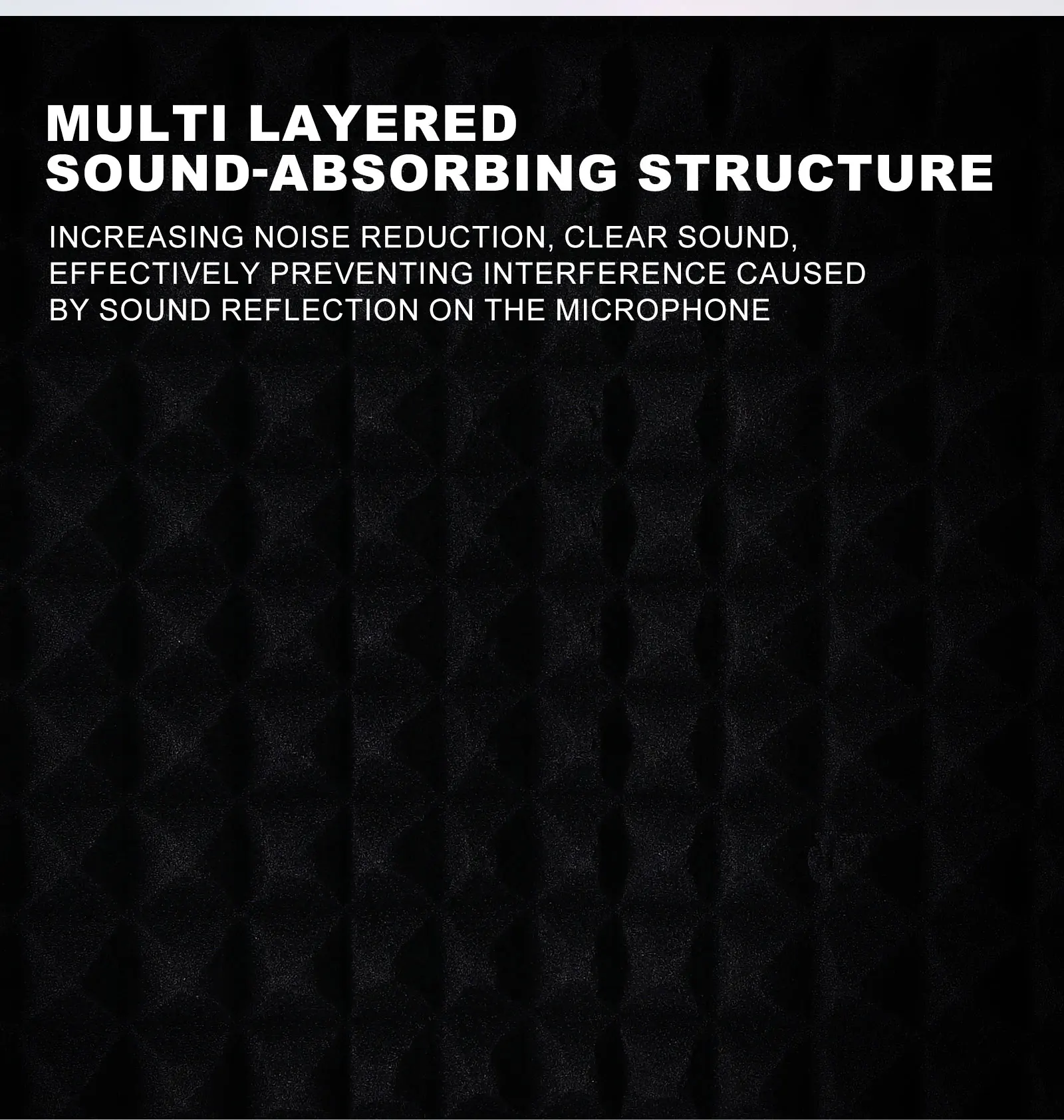 Microphone Isolation Shield Portable Tabletop Sound Absorbing Foam Reflection Filter Mic Soundproof Shield for Audio Microphone Isolation Shield Portable Tabletop Sound Absorbing Foam Reflection Filter Mic Soundproof Shield for Audio