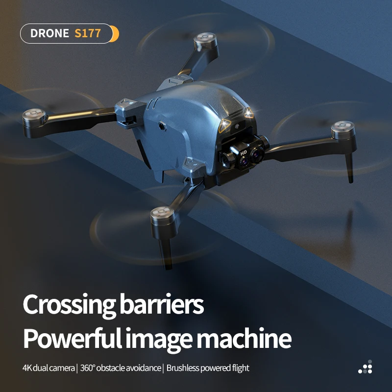 Новинка Дрон S177 4K Профессиональный препятствия 8K двойная камера 5G бесщеточный двигатель складной Квадрокоптер подарки игрушки
Новинка Дрон S177 4K Профессиональный препятствия 8K двойная камера 5G бесщеточный двигатель складной Квадрокоптер подарки игрушки