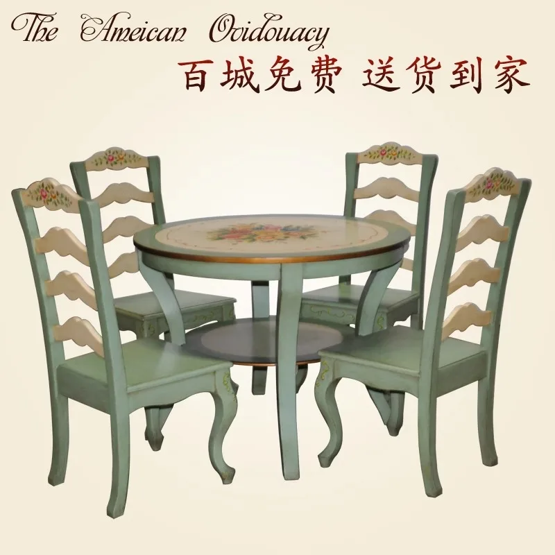 Customized American , nostalgic Mediterranean negotiation and conference table, antique painted furniture, dining table 0161
Customized American , nostalgic Mediterranean negotiation and conference table, antique painted furniture, dining table 0161