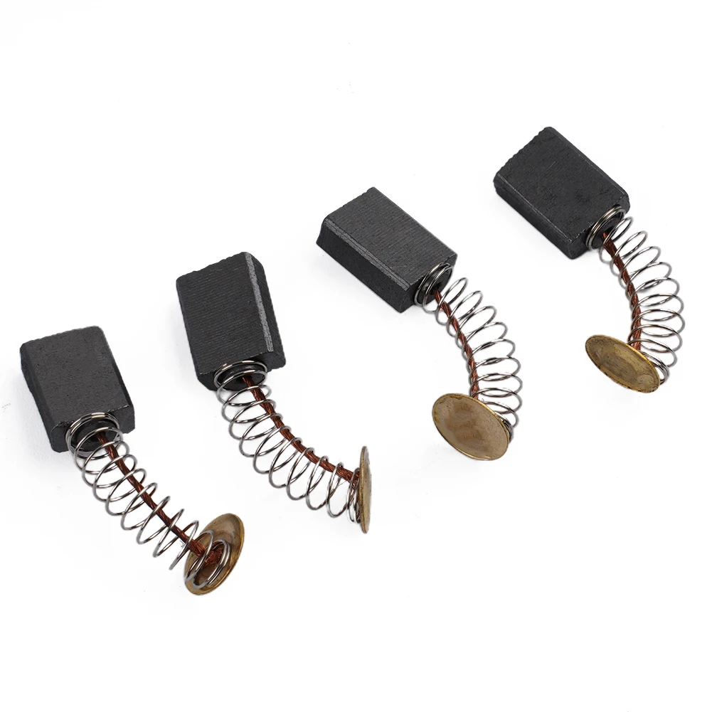 4pcs Carbon Brushes Kit For Electric Motors 16 X12.5X6.5mm Replacement 25mm Spring Length For Angle Grinders Power Tools
4pcs Carbon Brushes Kit For Electric Motors 16 X12.5X6.5mm Replacement 25mm Spring Length For Angle Grinders Power Tools