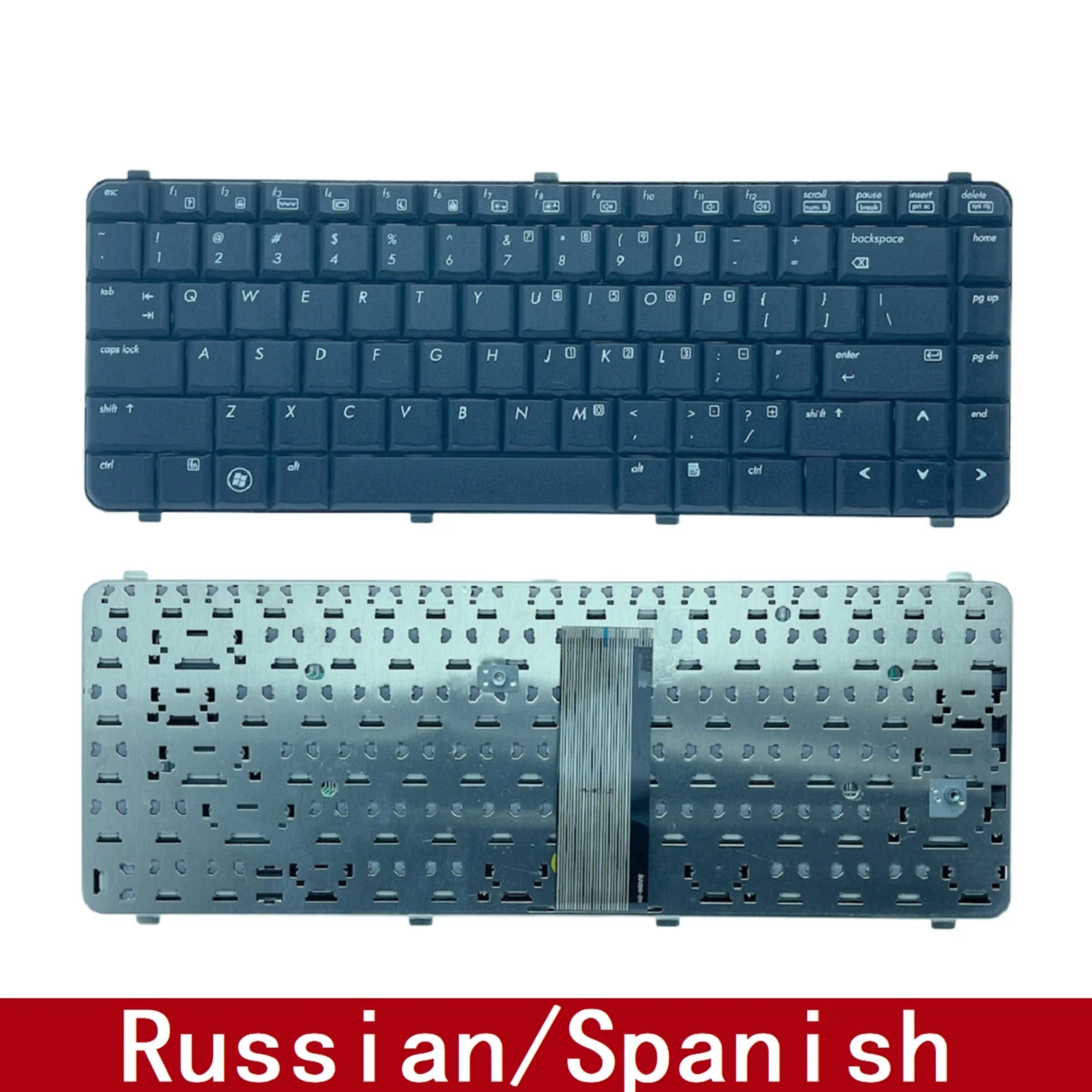 For HP Compaq 510 511 515 516 610 615 CQ510 CQ515 CQ511 CQ610 Laptop Keyboard Replacement Russian Spanish
For HP Compaq 510 511 515 516 610 615 CQ510 CQ515 CQ511 CQ610 Laptop Keyboard Replacement Russian Spanish