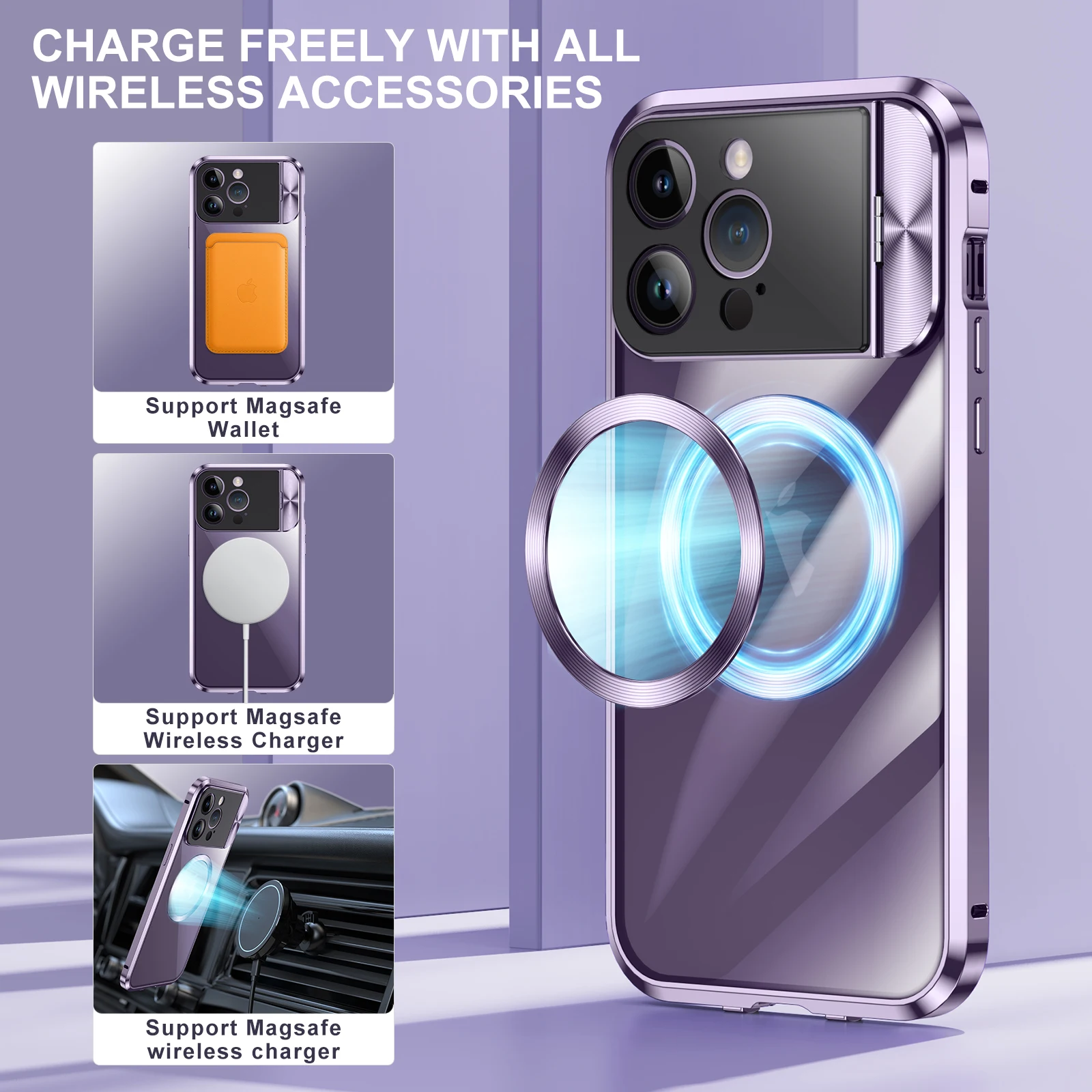 Magnetic Case Camera Portection Holder For iPhone 14 Pro MAX 13 14 Plus For Magsafe Wireless Charger Aluminum Bumper Clear Cover
Magnetic Case Camera Portection Holder For iPhone 14 Pro MAX 13 14 Plus For Magsafe Wireless Charger Aluminum Bumper Clear Cover