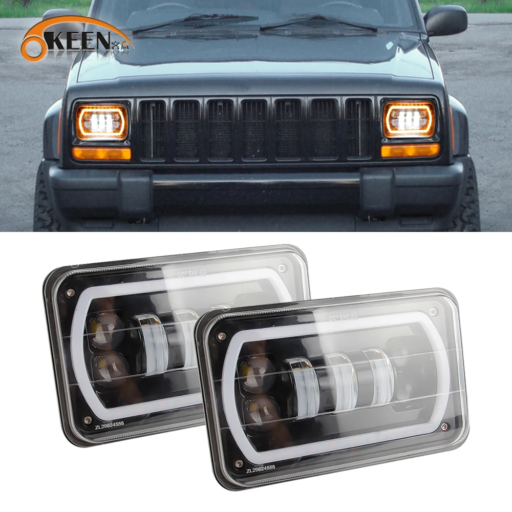 Квадратные светодиодные дневные ходовые фонари mibeam 1 шт. 4X3 для Jeep Wrangler JK LJ TJ CJ, мотоциклетные рабочие огни DRL, фара дальнего и ближнего света
Квадратные светодиодные дневные ходовые фонари mibeam 1 шт. 4X3 для Jeep Wrangler JK LJ TJ CJ, мотоциклетные рабочие огни DRL, фара дальнего и ближнего света