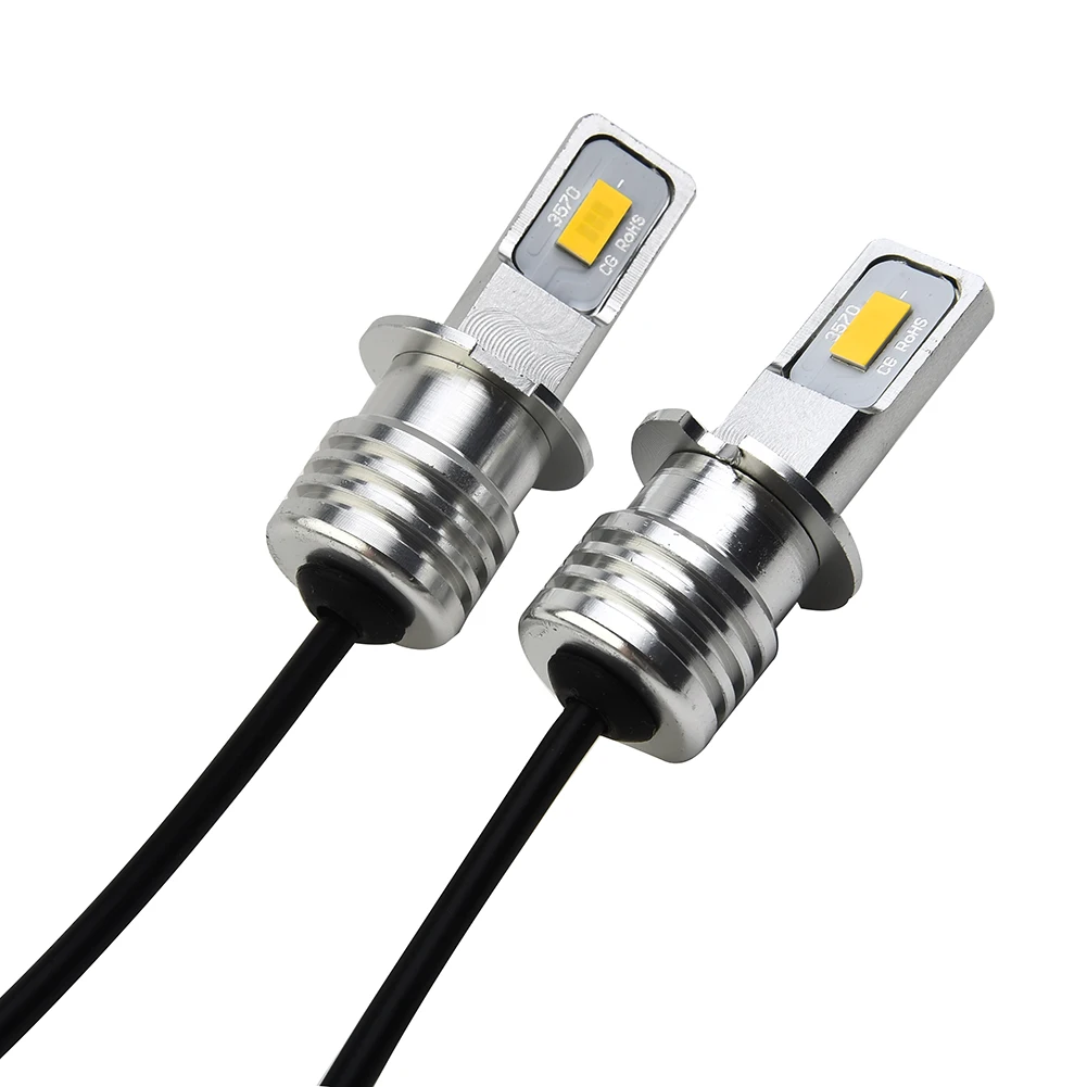 80W CSP LED Headlights - Brand New, High Power, 2SMD, 2000LM, 3000K Yellow, Aluminum Alloy, 50000H Life
80W CSP LED Headlights - Brand New, High Power, 2SMD, 2000LM, 3000K Yellow, Aluminum Alloy, 50000H Life