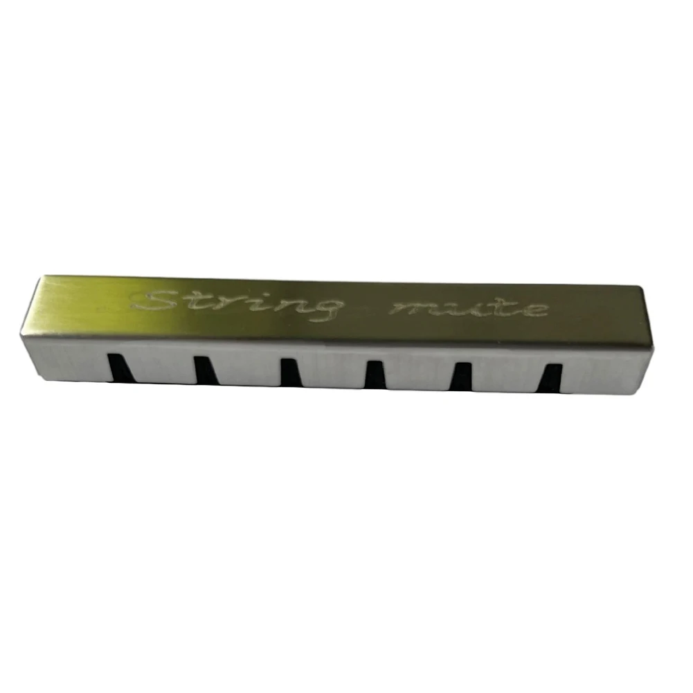 1pc Guitar Mute Pad Noise Reducer Dampener Guitar String Mute Muffler Down Tone Guitar String 10x2x1.3cm Guitar Accessories
1pc Guitar Mute Pad Noise Reducer Dampener Guitar String Mute Muffler Down Tone Guitar String 10x2x1.3cm Guitar Accessories