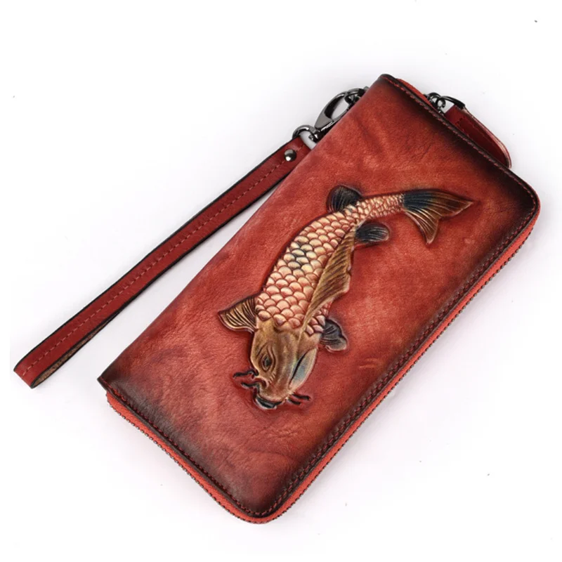Design Vintage Simple Leather Long Wallet Of Men Casual Men's Purse Zipper Business For 6 Inch Moible Phone
Design Vintage Simple Leather Long Wallet Of Men Casual Men's Purse Zipper Business For 6 Inch Moible Phone