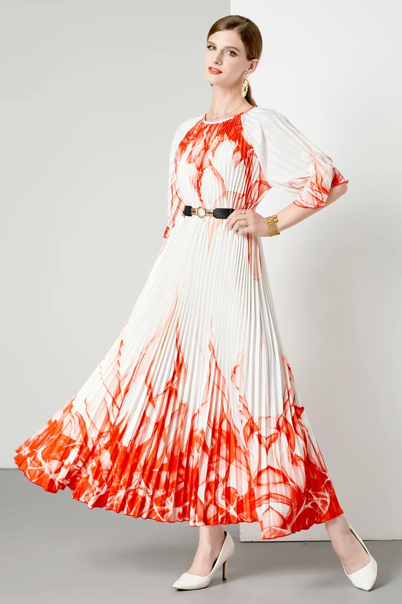 2023 new temperament fashion women's elegant loose dress party party pleated skirt banquet sister dress
2023 new temperament fashion women's elegant loose dress party party pleated skirt banquet sister dress