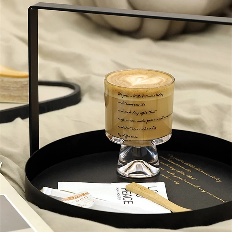 Nordic Ins Transparent Shot Glass Coffee Cup Drinking Milk Tea Cocktail Wine Glass Wedding Dessert Whiskey Letter Glass
Nordic Ins Transparent Shot Glass Coffee Cup Drinking Milk Tea Cocktail Wine Glass Wedding Dessert Whiskey Letter Glass