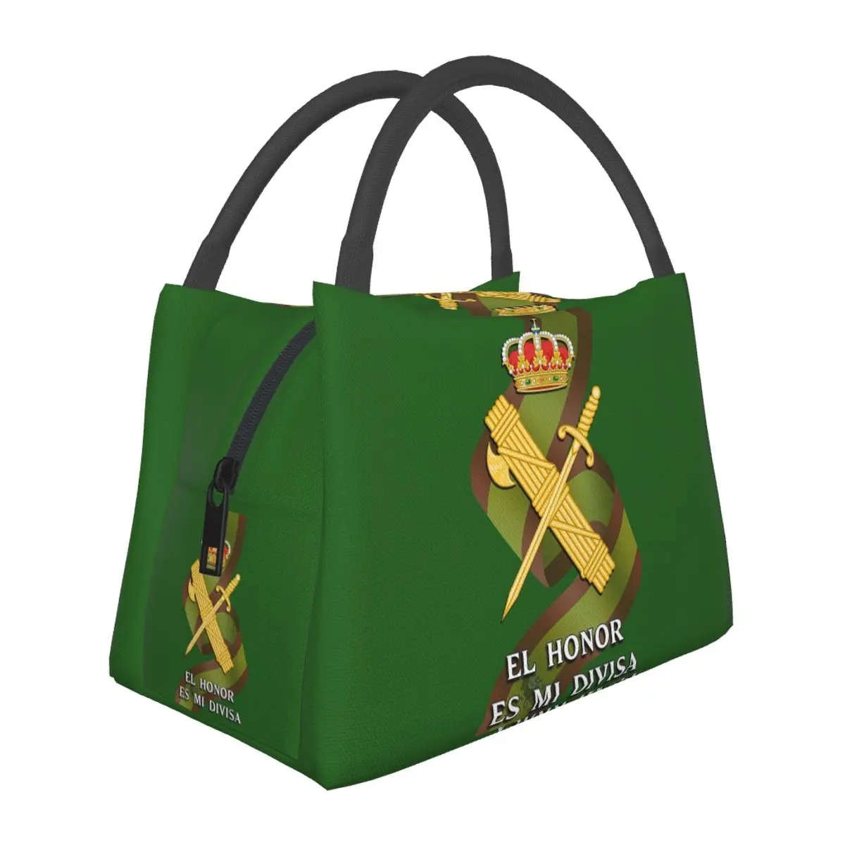 Spanish Guard Civil Spain Flag Lunch Bags Insulated Bento Box Resuable Lunch Tote Picnic Bags Cooler Thermal Bag for Woman Kids
Spanish Guard Civil Spain Flag Lunch Bags Insulated Bento Box Resuable Lunch Tote Picnic Bags Cooler Thermal Bag for Woman Kids