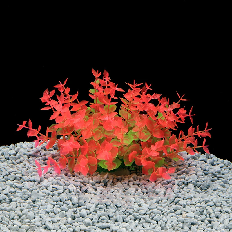 

13cm Aquarium Plants Artificial Plastic Water Weeds Ornament Aquatic Plant Fish Tank Grass Decoration Accessories
