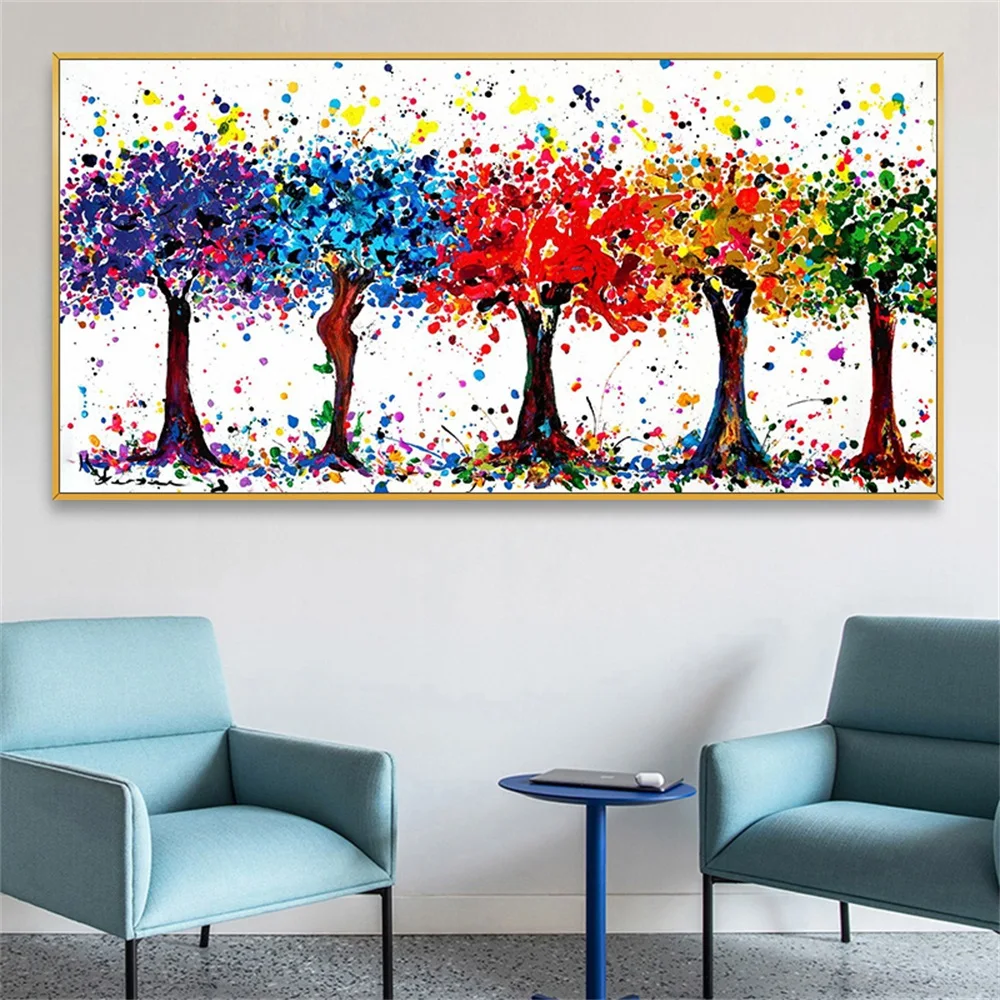 Abstract Colorful Trees Watercolor Print on Canvas Painting Landscape Posters Prints Wall Art Picture for Living Room Home Decor
Abstract Colorful Trees Watercolor Print on Canvas Painting Landscape Posters Prints Wall Art Picture for Living Room Home Decor