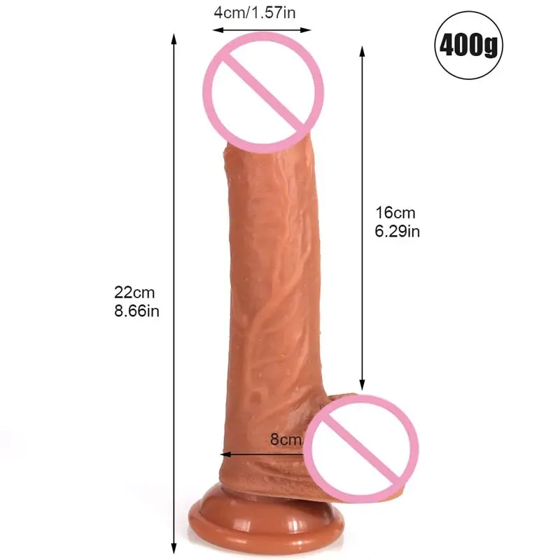 Realistic Silicone Dildo Body Safe Material Strong Suction Cup Ultra Soft Lifelike Thick Anal Dildo for Woman Sex Toys 18+ Realistic Silicone Dildo Body Safe Material Strong Suction Cup Ultra Soft Lifelike Thick Anal Dildo for Woman Sex Toys 18+