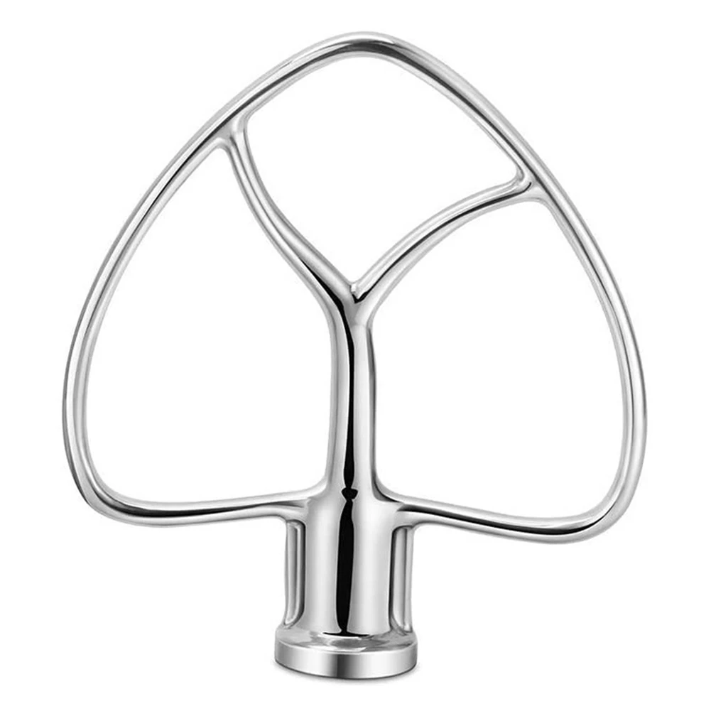 Stainless Steel Flat Beater for Kitchen Aid 4.5 Qt - 5 Qt Tilt-Stand Mixer Attachments for Kitchen Baking Accessory
Stainless Steel Flat Beater for Kitchen Aid 4.5 Qt - 5 Qt Tilt-Stand Mixer Attachments for Kitchen Baking Accessory