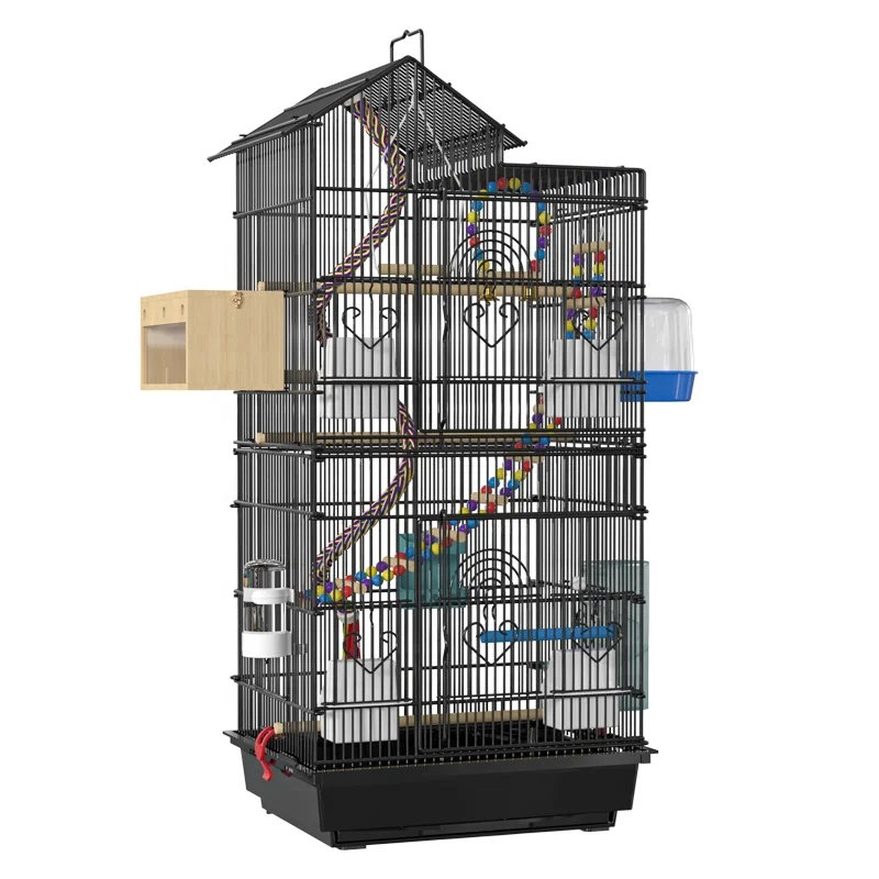 Good Quality 100cm Height Cages Pet Birds Multi Layers Bird Cage Large Size With Welded Wire Mesh Roll
Good Quality 100cm Height Cages Pet Birds Multi Layers Bird Cage Large Size With Welded Wire Mesh Roll