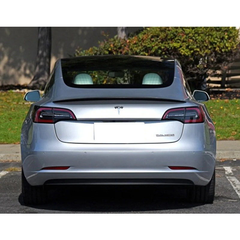 For Tesla Model 3 2017-2020 Rear Wing Spoiler, Trunk Boot Wings Spoiler Carbon Fiber 3M Colloid Installation
For Tesla Model 3 2017-2020 Rear Wing Spoiler, Trunk Boot Wings Spoiler Carbon Fiber 3M Colloid Installation