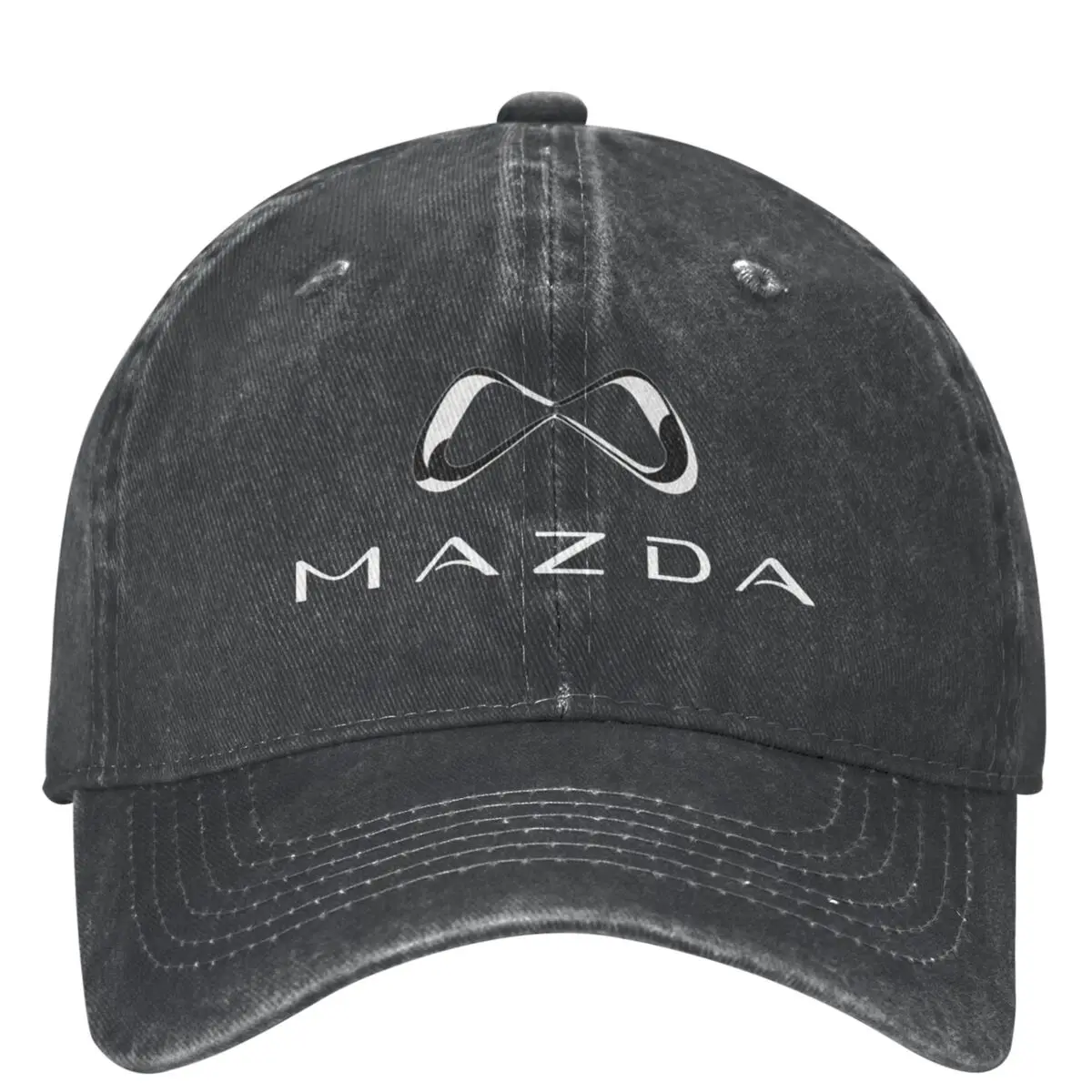 

Mazdas Logo Concept Hat Merch For Unisex Baseball Cap Retro Sun Trucker Hats Adjustable