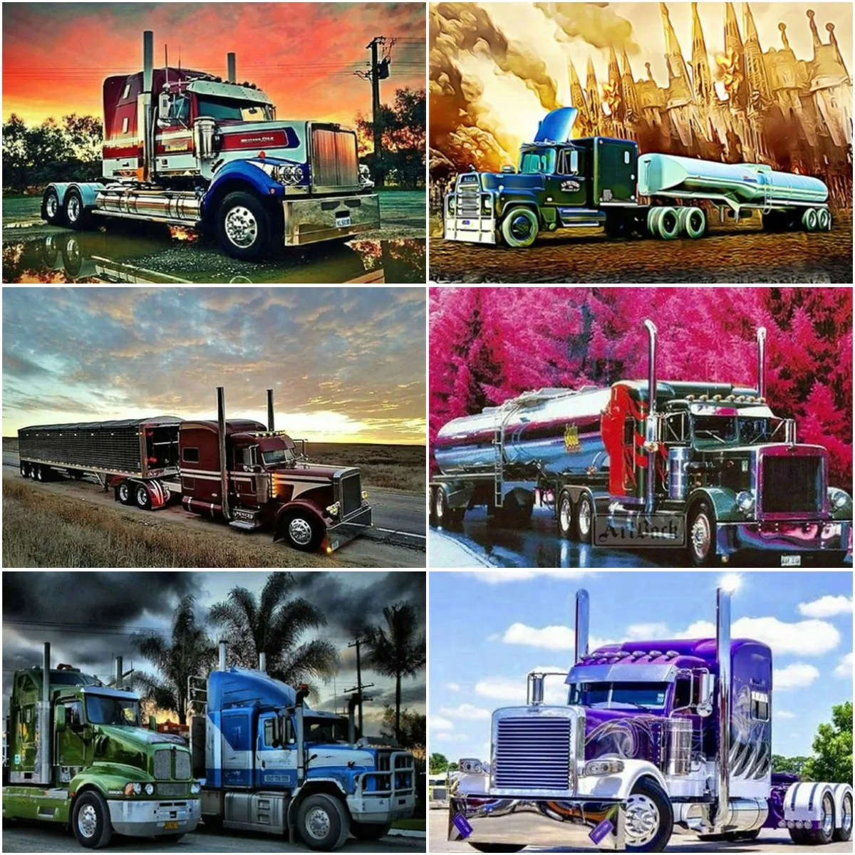 5D DIY Diamond Painting Truck Set 2023 New Full Round Diamond Sunset Car Picture Water Diamond Embroidery Wall Decoration Gift
5D DIY Diamond Painting Truck Set 2023 New Full Round Diamond Sunset Car Picture Water Diamond Embroidery Wall Decoration Gift