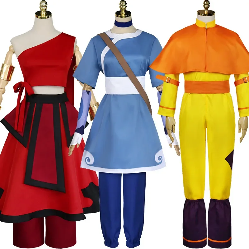 Аниме Аватар Последний аirbender Katara Fire Nation Aang Косплей Костюм для взрослых женщин Хэллоуин Карнавал Высокое качество одежда
Аниме Аватар Последний аirbender Katara Fire Nation Aang Косплей Костюм для взрослых женщин Хэллоуин Карнавал Высокое качество одежда