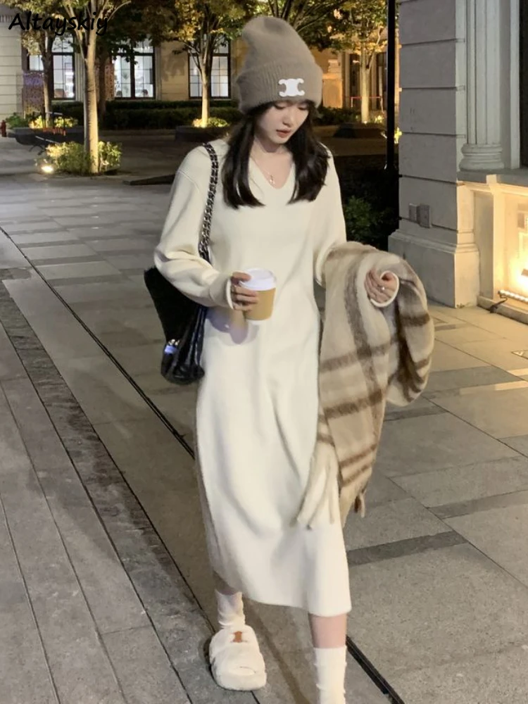 Dresses Women Solid Elegant Prevalent All-match Autumn Creativity Temperament Lovely Daily Ladies Korean Style Simple Vintage
Dresses Women Solid Elegant Prevalent All-match Autumn Creativity Temperament Lovely Daily Ladies Korean Style Simple Vintage