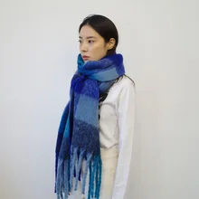 Designer Brand Winter Scarf for Women Warm Large Shawl Wrap Cashmere Blanket Scarves Plaid Print Neckerchief Female Foulard
Designer Brand Winter Scarf for Women Warm Large Shawl Wrap Cashmere Blanket Scarves Plaid Print Neckerchief Female Foulard