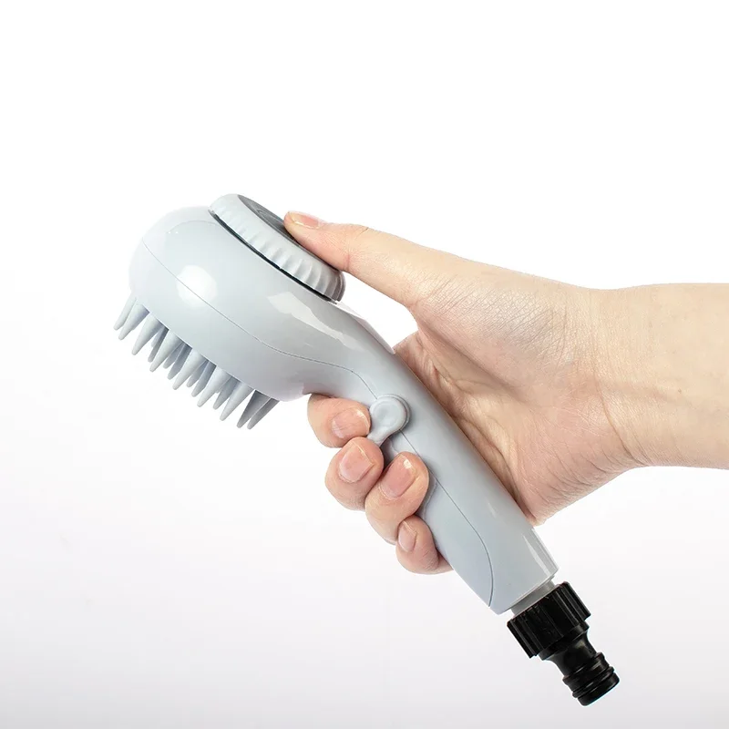 Dog Pet Washing Shower with Soft Bath Brush Attachment for Pet Massaging Grooming
Dog Pet Washing Shower with Soft Bath Brush Attachment for Pet Massaging Grooming