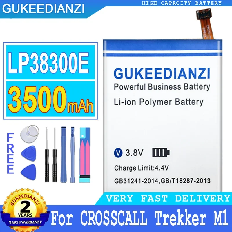 3500mAh High Capacity Mobile Phone Battery LP38300E For CROSSCALL Trekker M 1 M1 Smartphon Batteries
3500mAh High Capacity Mobile Phone Battery LP38300E For CROSSCALL Trekker M 1 M1 Smartphon Batteries