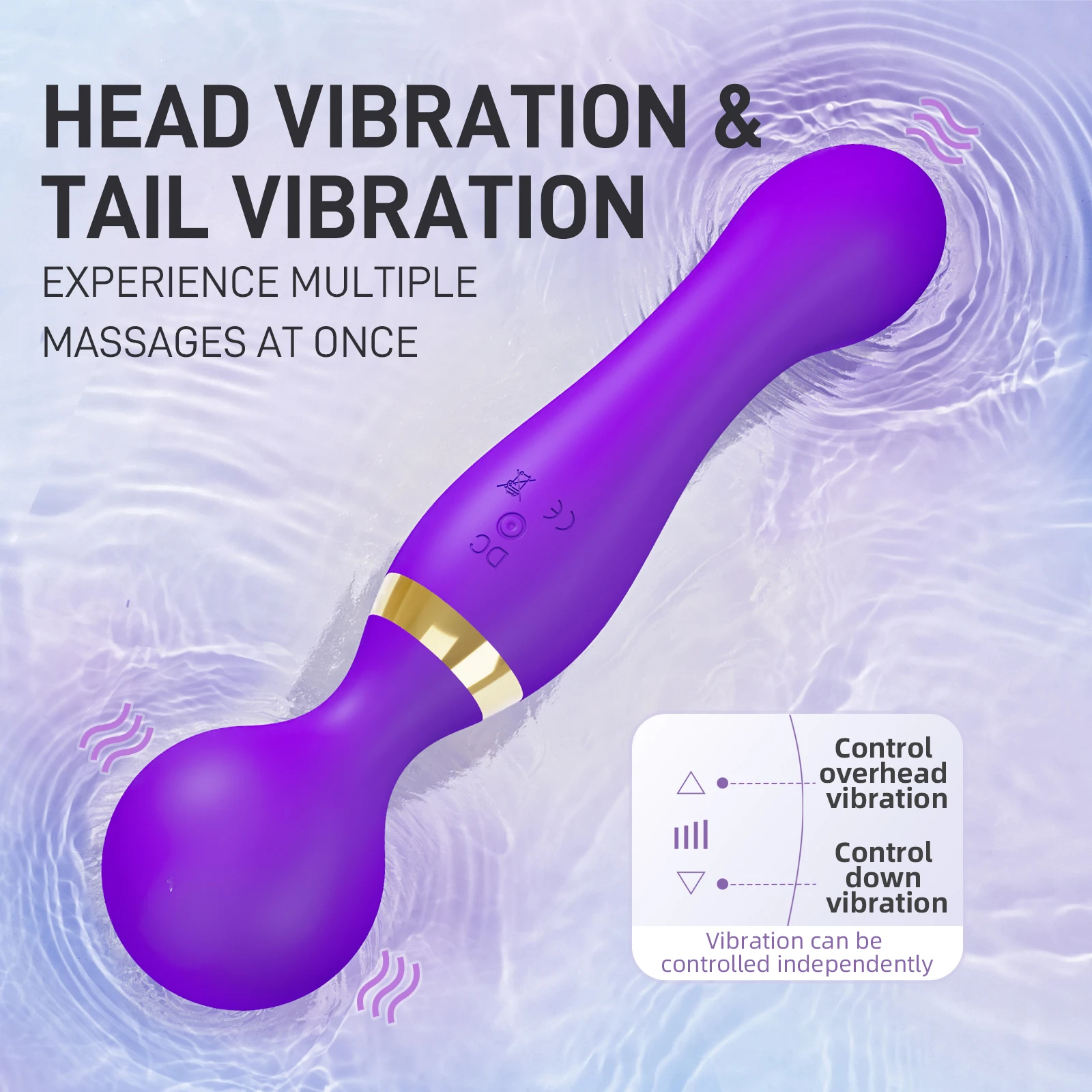 Powerful Double Heads AV Magic Wand Vibrator for Women G-spot Clitoral Stimulator Female Massager Sex Toys for Couple Adults 18 Powerful Double Heads AV Magic Wand Vibrator for Women G-spot Clitoral Stimulator Female Massager Sex Toys for Couple Adults 18