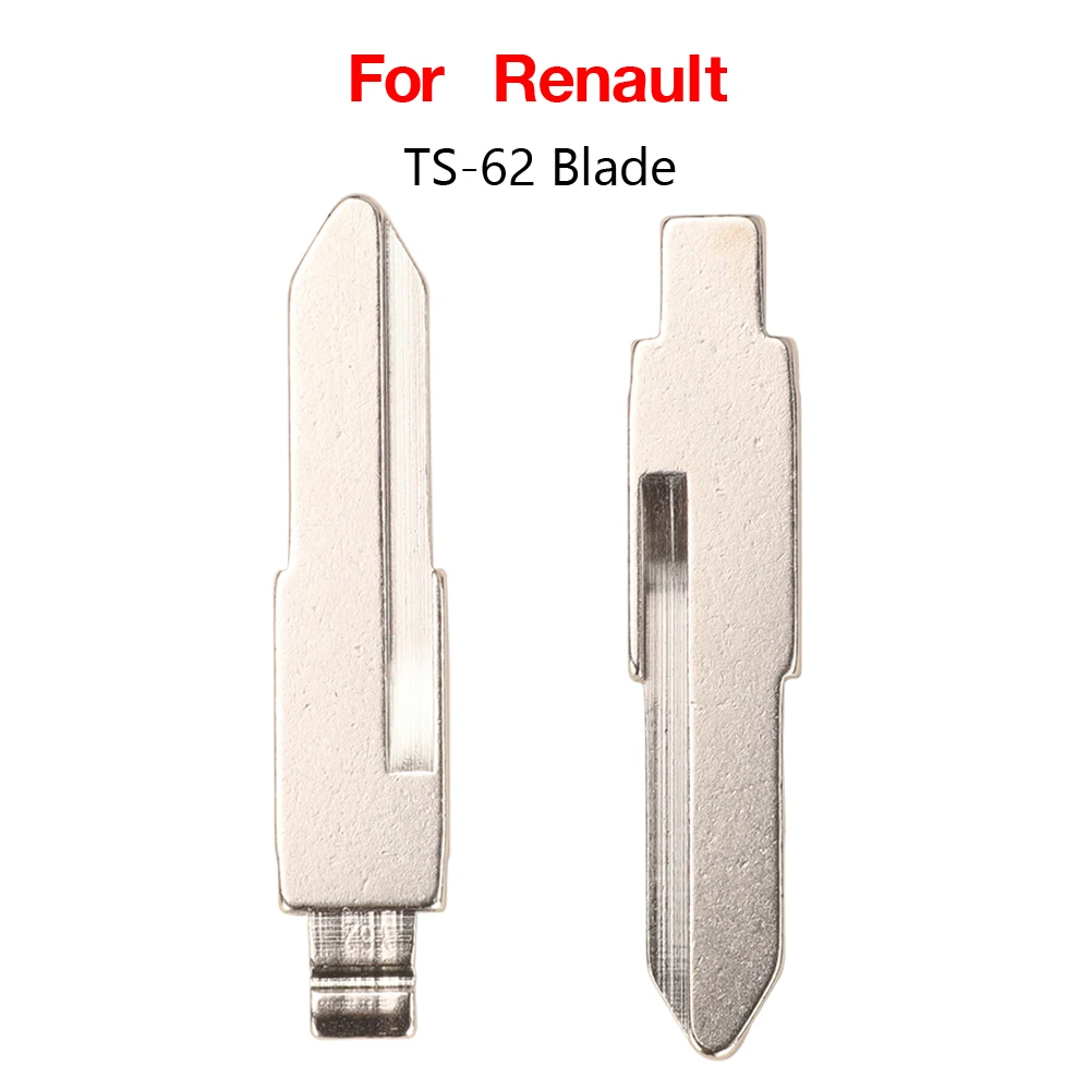 

jingyuqin 1PCS Car Remote Blank Key Blade For Renault #TS-62 Y62 KD VVDI JMD Remote Key Blade Replacement