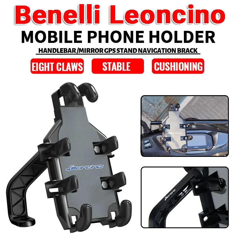 For Benelli Leoncino 500 Leoncino500 Leonine LeonineX 2022 2023 Motorcycle Handlebar Mobile Phone Holder GPS Stand Bracket
For Benelli Leoncino 500 Leoncino500 Leonine LeonineX 2022 2023 Motorcycle Handlebar Mobile Phone Holder GPS Stand Bracket