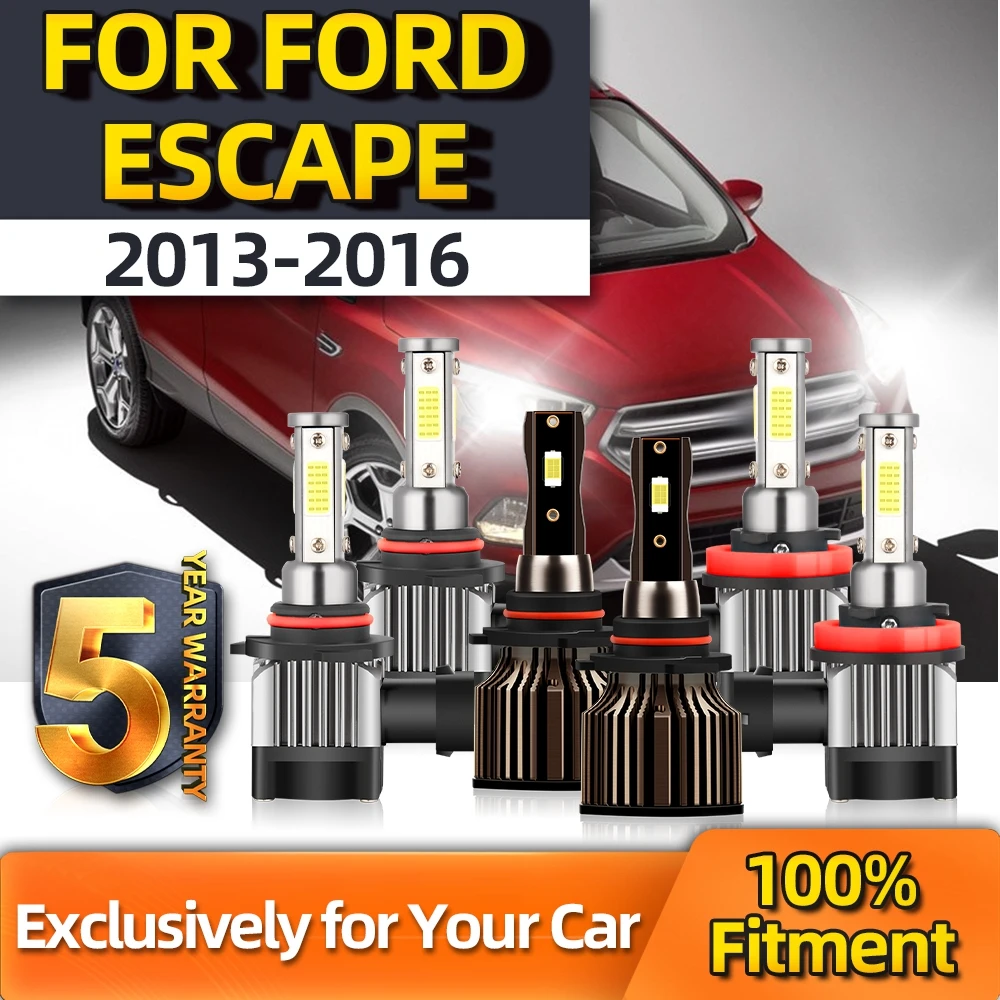 Combo High 9005 Low H11 Bright CSP Headlamp Fog Lights 9145 Plug-N-Play Bulbs 2000LM CSP 12V For Ford Escape 2013 2014 2015 2016
Combo High 9005 Low H11 Bright CSP Headlamp Fog Lights 9145 Plug-N-Play Bulbs 2000LM CSP 12V For Ford Escape 2013 2014 2015 2016