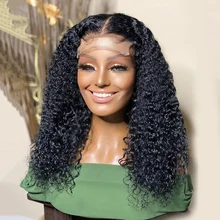 180%Density 26Inch Natural Black Wig Long Kinky Curly Glueless Preplucked Lace Front Wig For Women With Baby Hair Free Ship 
180%Density 26Inch Natural Black Wig Long Kinky Curly Glueless Preplucked Lace Front Wig For Women With Baby Hair Free Ship