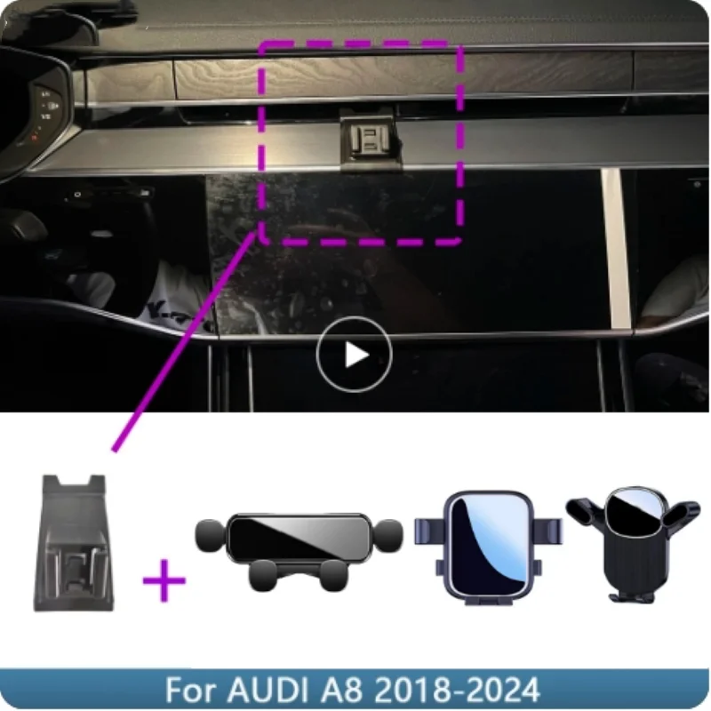 Автомобильный держатель для телефона для AUDI A8 2018 2019 2020-2024, фиксированный кронштейн, специальное автомобильное крепление для телефона, Зарядные автомобильные аксессуары
Автомобильный держатель для телефона для AUDI A8 2018 2019 2020-2024, фиксированный кронштейн, специальное автомобильное крепление для телефона, Зарядные автомобильные аксессуары
