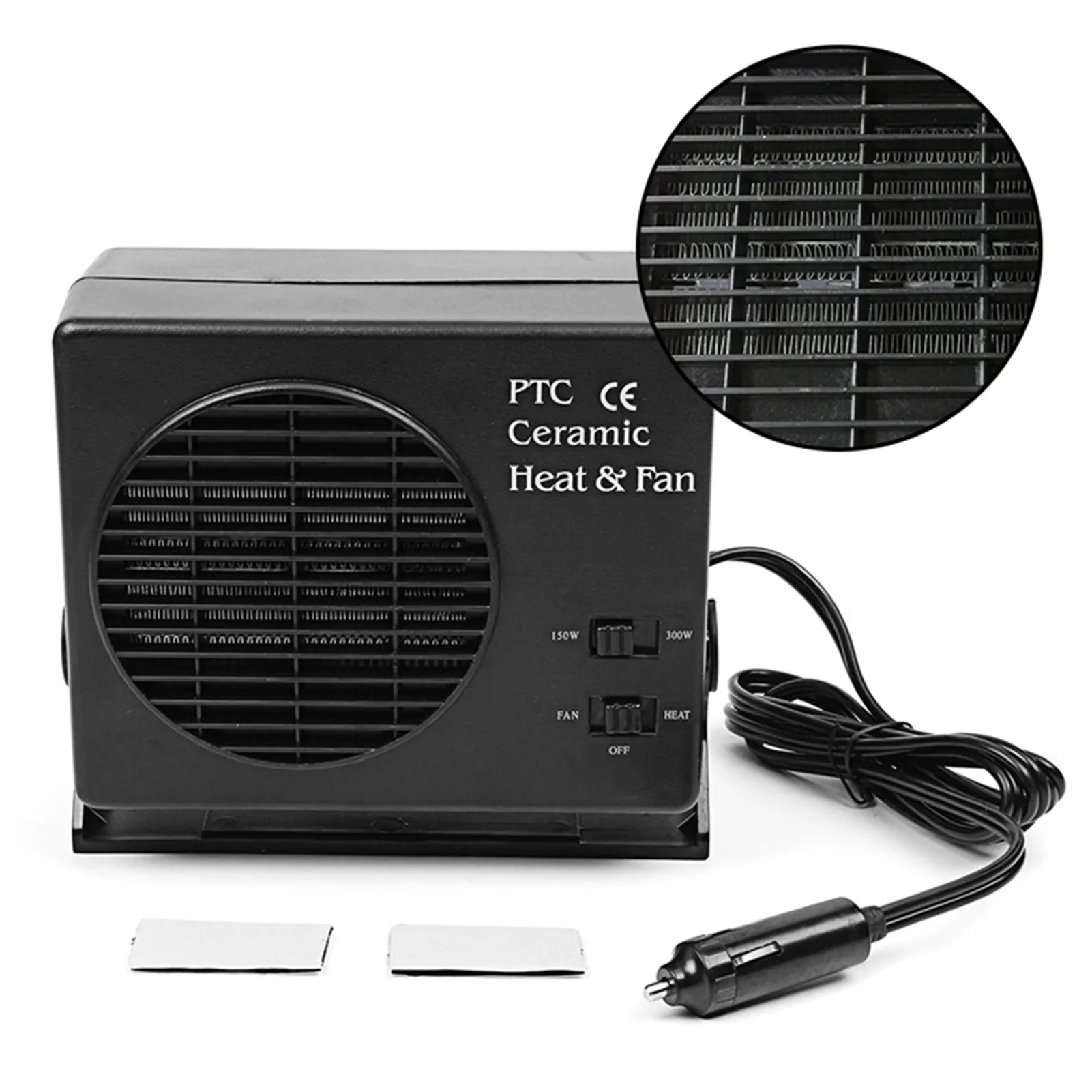 Universal DC12V Electric Car SUV Vehicles 2 in 1 Portable Ceramic Heating Cooling Dryer Warmer Fan Demister Defroster 150/300W
Universal DC12V Electric Car SUV Vehicles 2 in 1 Portable Ceramic Heating Cooling Dryer Warmer Fan Demister Defroster 150/300W
