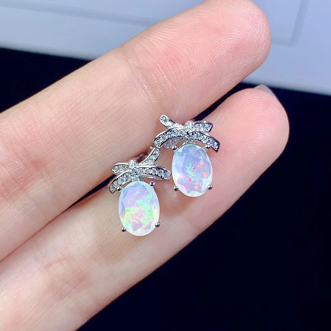 Natural Opal Earrings Women's Silver 925 Earrings Women's Wedding Gems Free Shipping Earrings Sterling Certified Jewelry
Natural Opal Earrings Women's Silver 925 Earrings Women's Wedding Gems Free Shipping Earrings Sterling Certified Jewelry