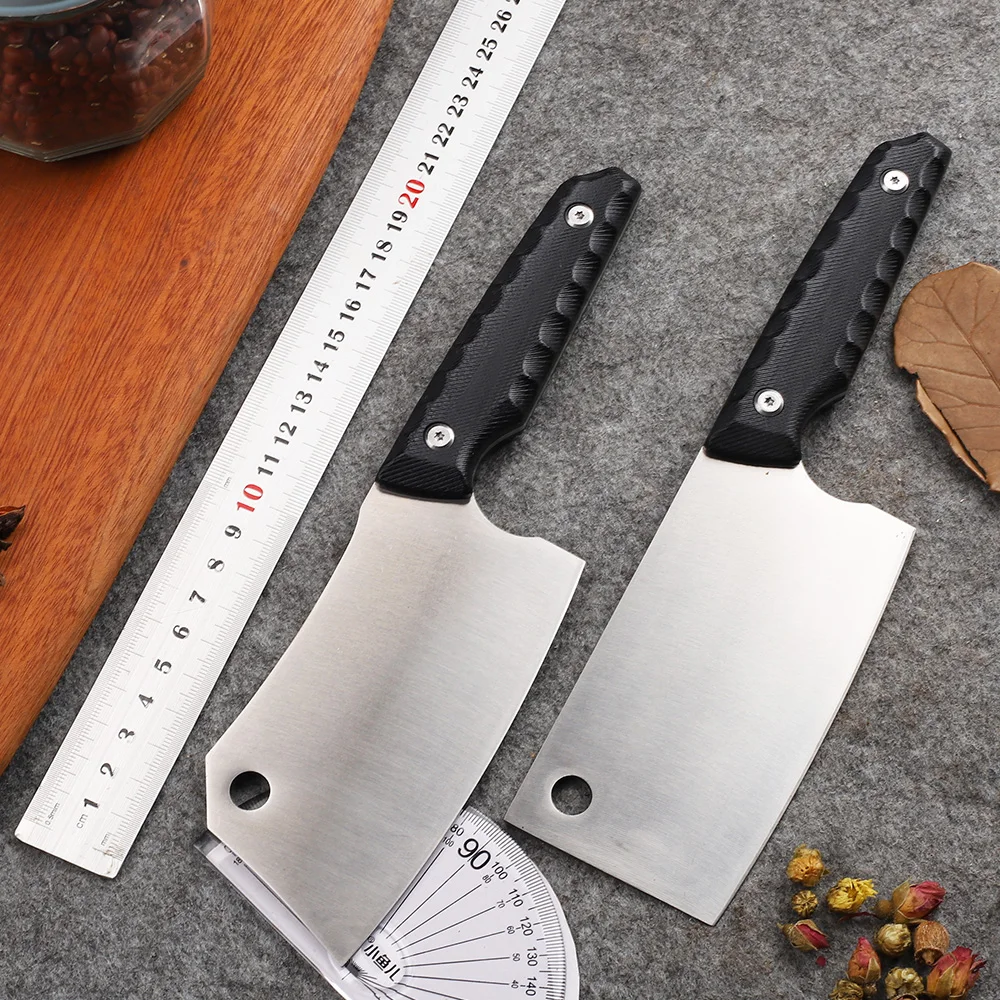 440C Stainless Steel Dlade G10 Handle Kitchen Multifunctional Camping Outdoor Household Dishes EDC Tool Knife
440C Stainless Steel Dlade G10 Handle Kitchen Multifunctional Camping Outdoor Household Dishes EDC Tool Knife