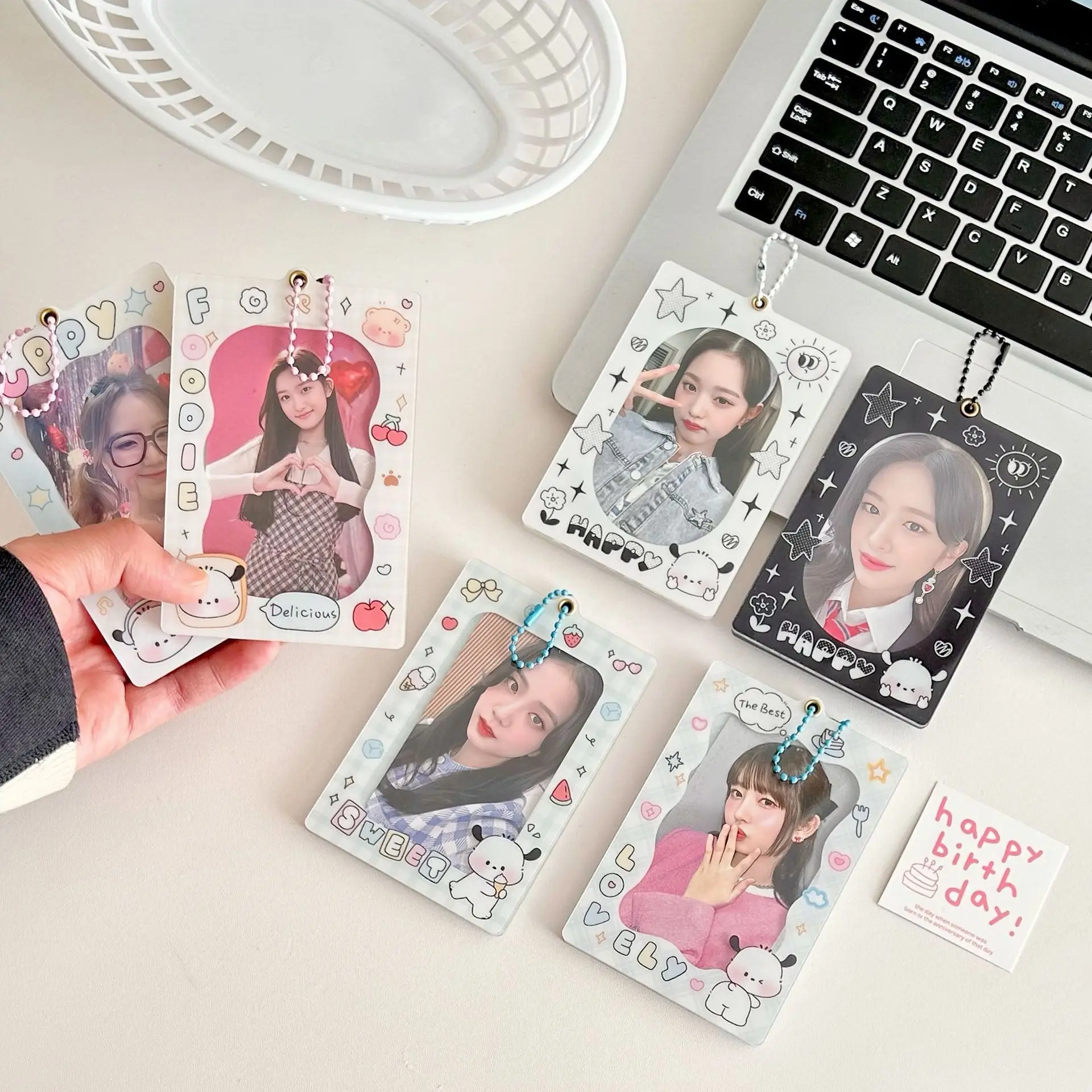 MINKYS Ins Kawaii Puppy 3 inch Kpop Photocard Holder idol Photocard Holder Photo Card Holder Bag Pendant School Stationery
MINKYS Ins Kawaii Puppy 3 inch Kpop Photocard Holder idol Photocard Holder Photo Card Holder Bag Pendant School Stationery