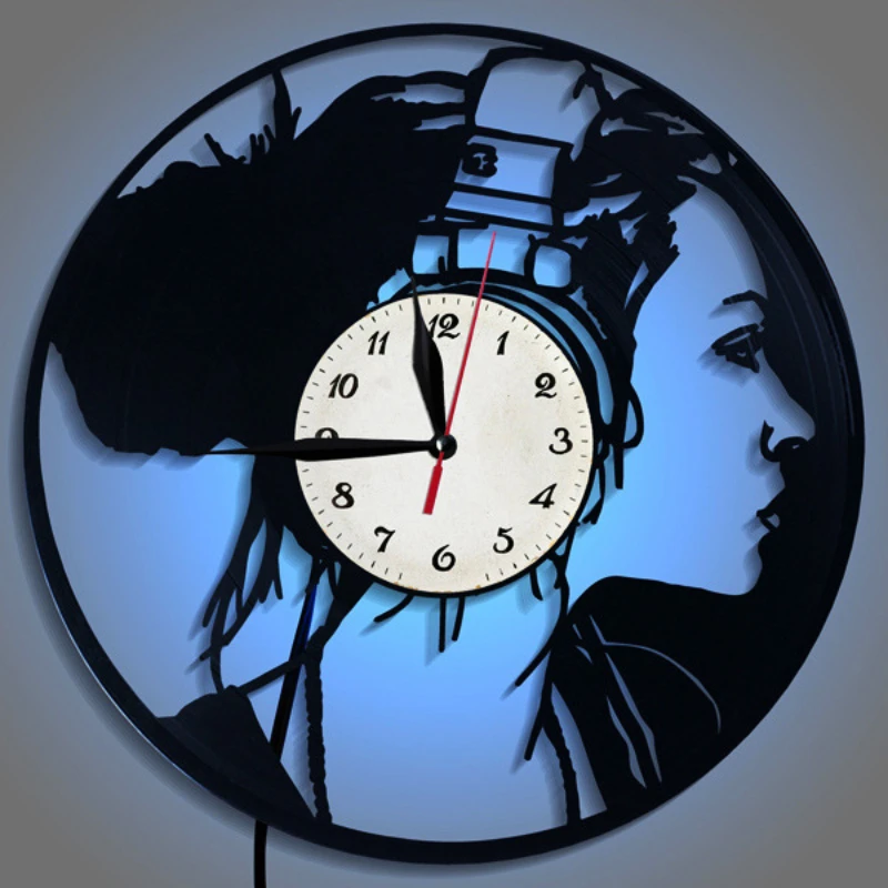 Music Girl Girl Earphone Wall Clock LED Night Light Home Decoration Music Earphone Wall Clock Rock Vinyl Record Wall Clock
Music Girl Girl Earphone Wall Clock LED Night Light Home Decoration Music Earphone Wall Clock Rock Vinyl Record Wall Clock