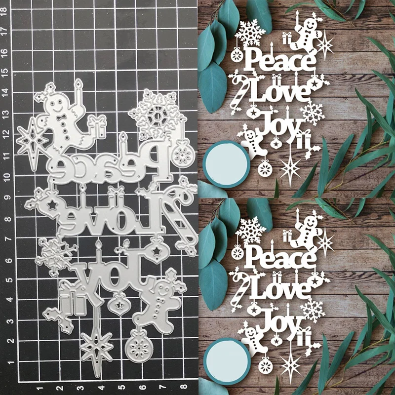 Merry Christmas Metal Cutting Dies for DIY Scrapbooking Album Paper Cards Decorative Crafts Embossing Die Cuts
Merry Christmas Metal Cutting Dies for DIY Scrapbooking Album Paper Cards Decorative Crafts Embossing Die Cuts