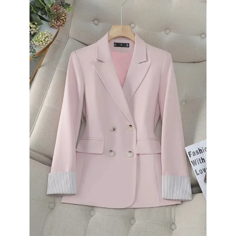 New Arrival Fashion Women Casual Blazer Ladies Pink Khaki Black Female Long Sleeve Solid Jacket Coat For Autumn Winter
New Arrival Fashion Women Casual Blazer Ladies Pink Khaki Black Female Long Sleeve Solid Jacket Coat For Autumn Winter