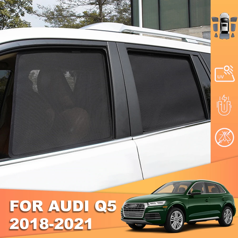 For Audi Q5 80A SUV 2017-2024 Car Sunshade Visor Front Windshield Mesh Curtain Rear Side Baby Window Sun Shade Shield
For Audi Q5 80A SUV 2017-2024 Car Sunshade Visor Front Windshield Mesh Curtain Rear Side Baby Window Sun Shade Shield