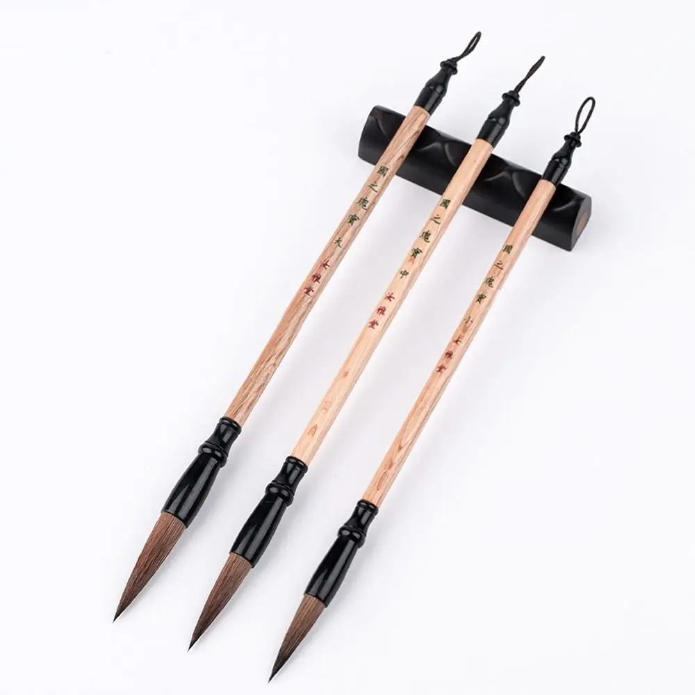 Oil Watercolor Chinese Calligraphy Brush Traditional Mousefur Scriptures Writing Brush Oil Painting Wood Art Paint Brush Class
Oil Watercolor Chinese Calligraphy Brush Traditional Mousefur Scriptures Writing Brush Oil Painting Wood Art Paint Brush Class